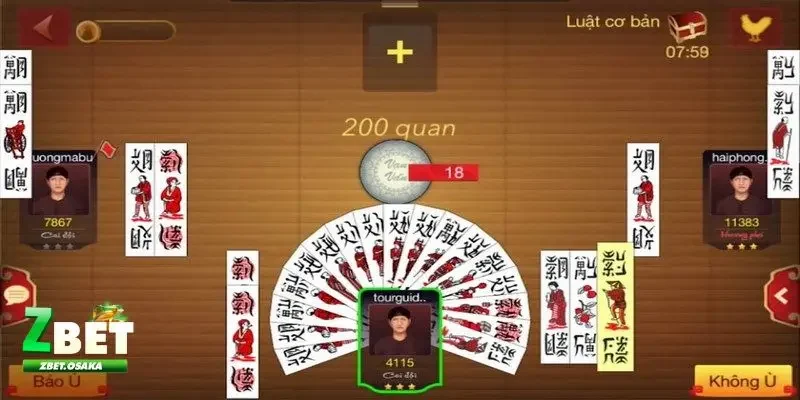 Cách chơi Bài Chắn online