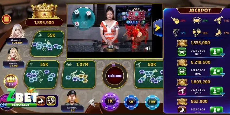  Bầu Cua Livestream