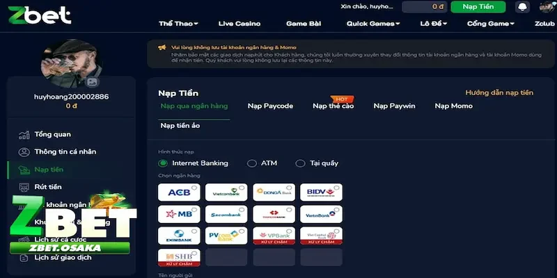 Lưu ý để không gặp lỗi khi rút tiền ZBET