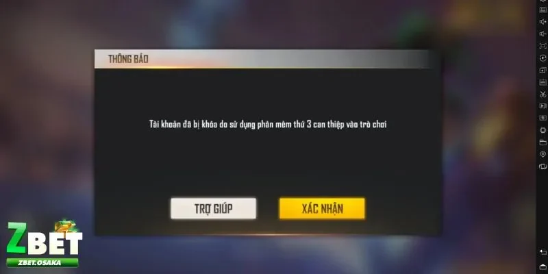 Tài khoản Zbet bị khóa vì nhiều lý do